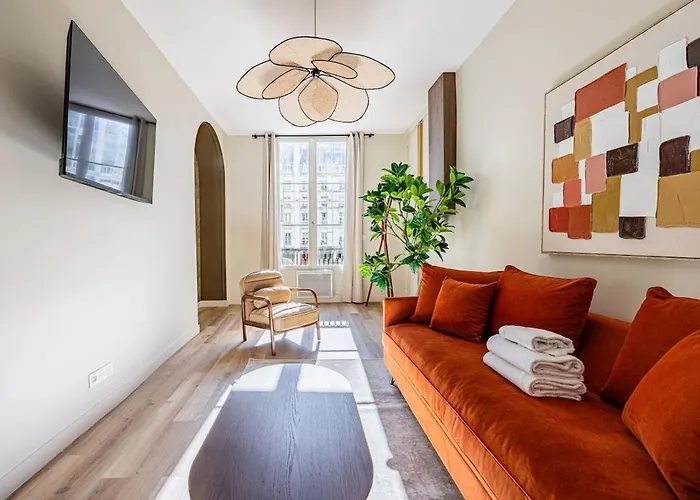 Apartmán 22#opera#grandboulevards#3bedrooms#paris 02#ac Paříž